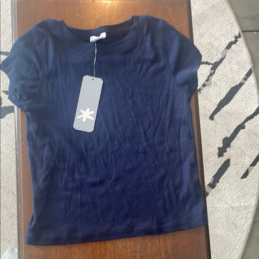 High- Quality Navy Blue Kids T-Shirt